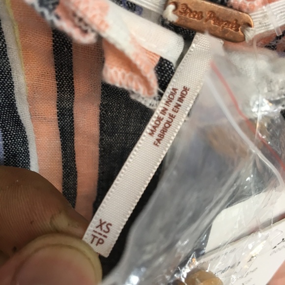 Free People Lilah Striped Pleated Midi Tube Dress - Picture 2 of 8